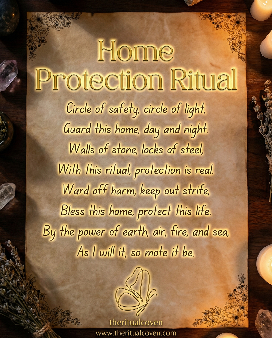 Home Protection Spell