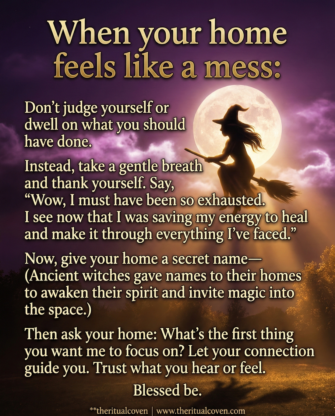 When  your home feels like a mess do this