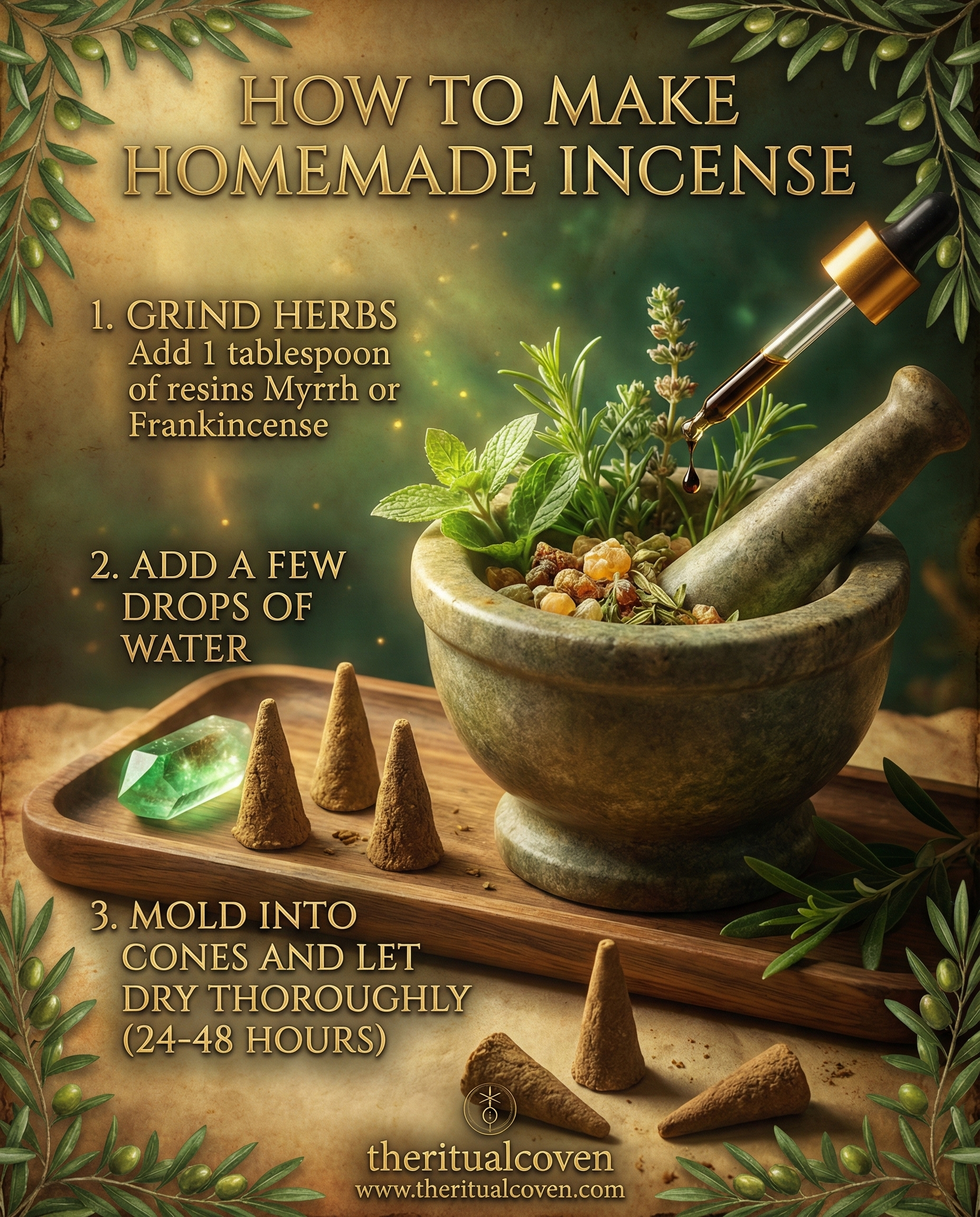 How to make homemade incense