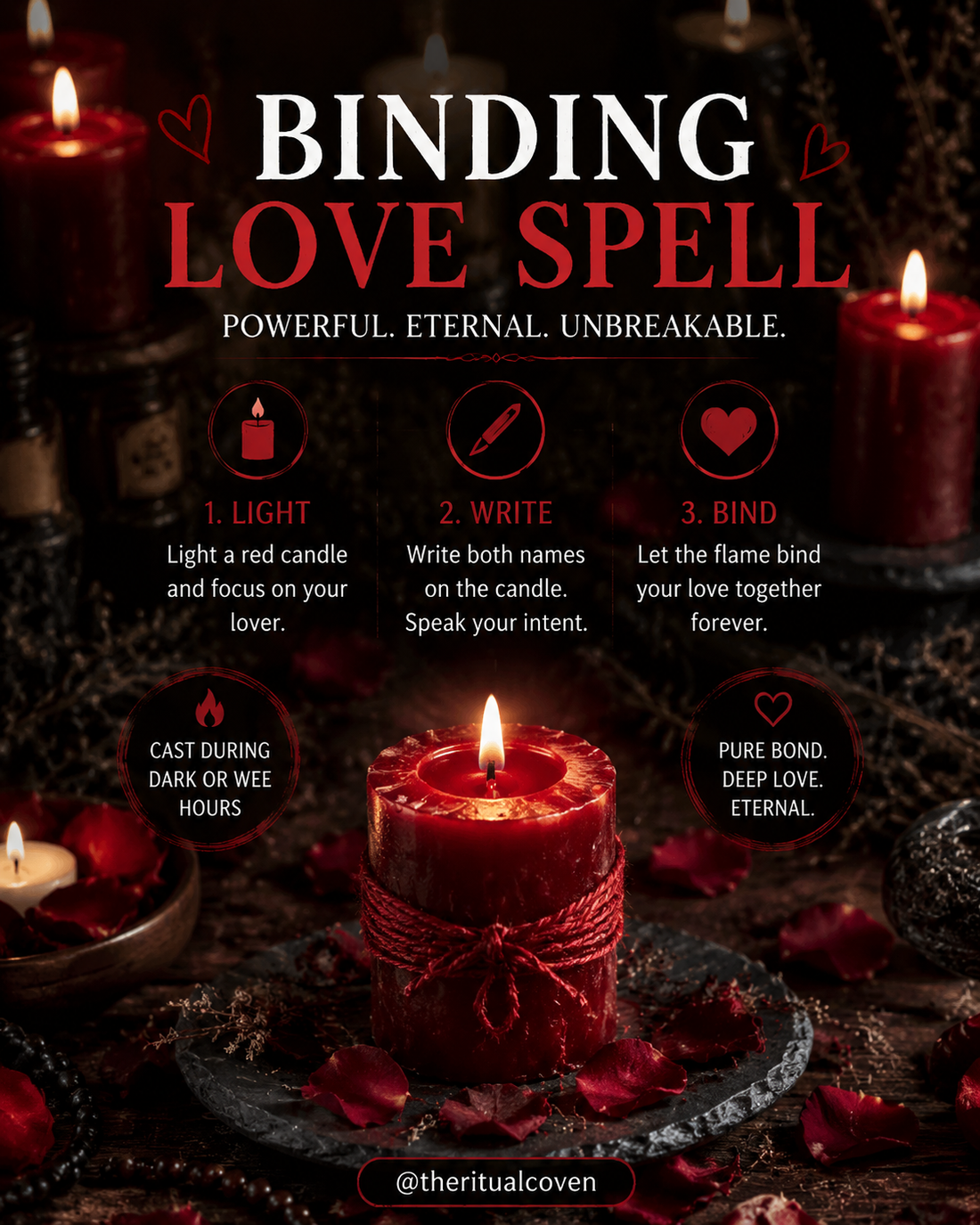 Binding love spell