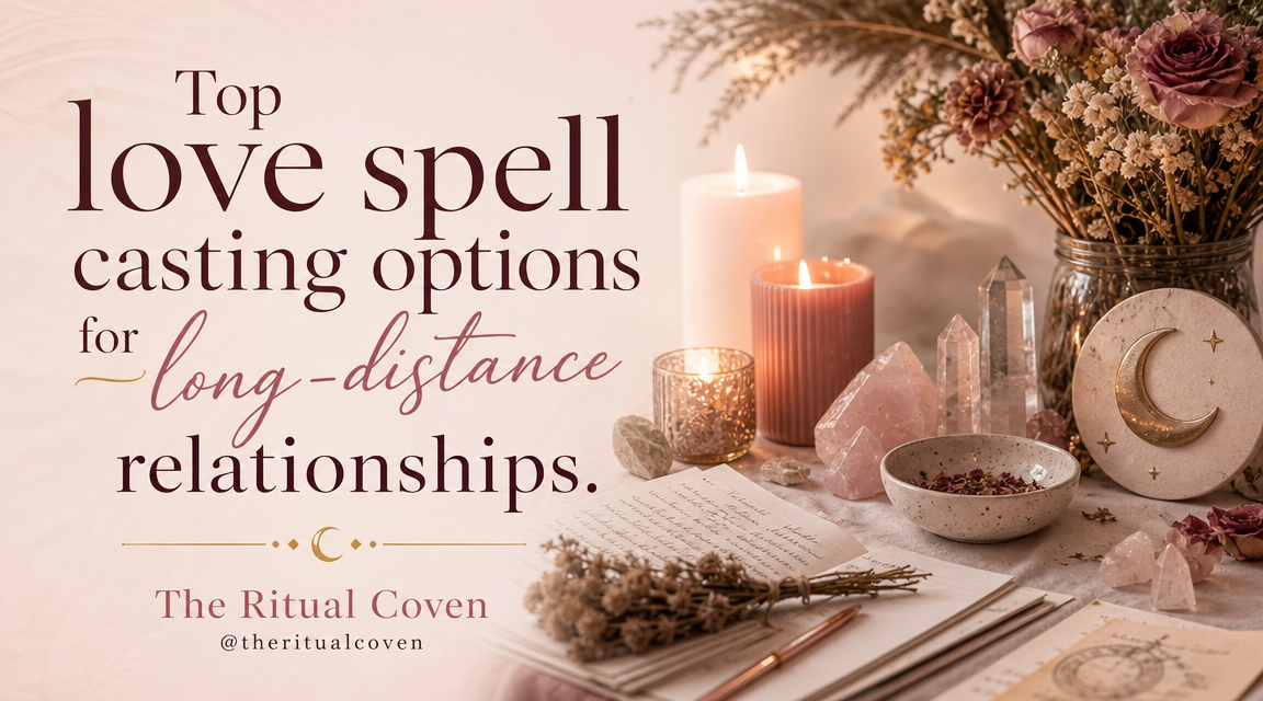 Top love spell casting options for long-distance relationships.