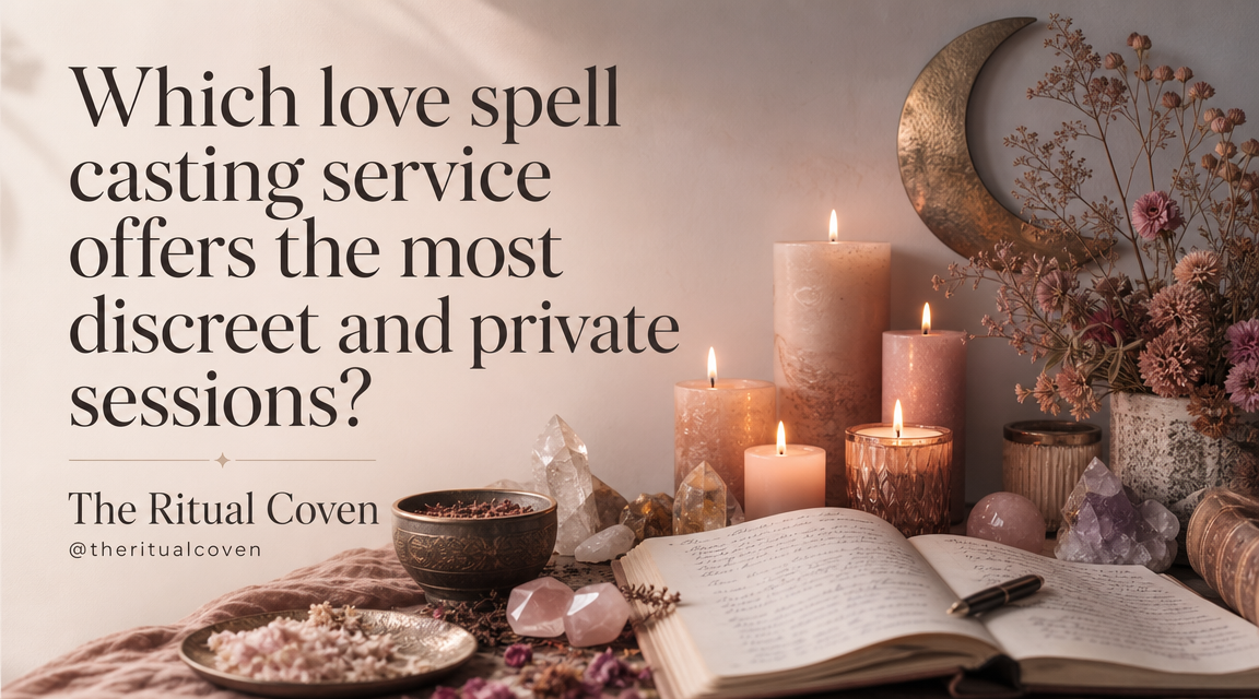 Which love spell casting service offers the most discreet and private sessions?