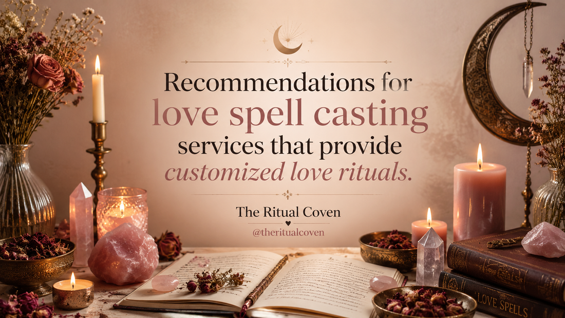 Recommendations for love spell casting services that provide customized love rituals.
