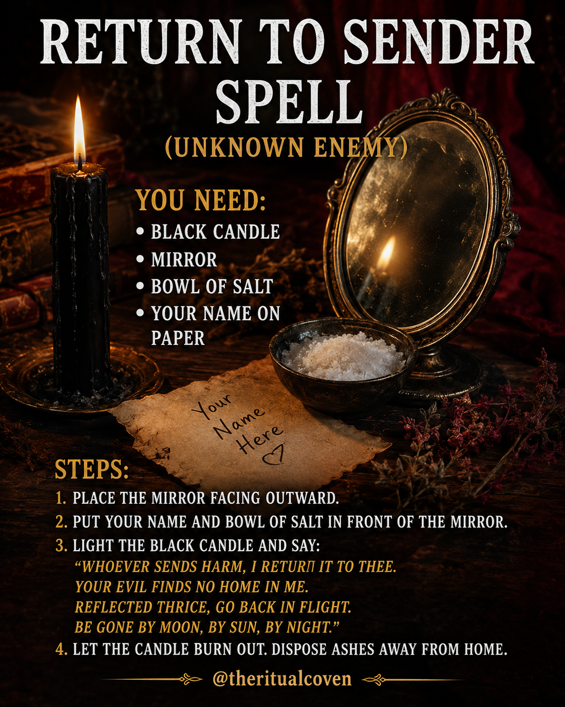 Return to Sender Spell