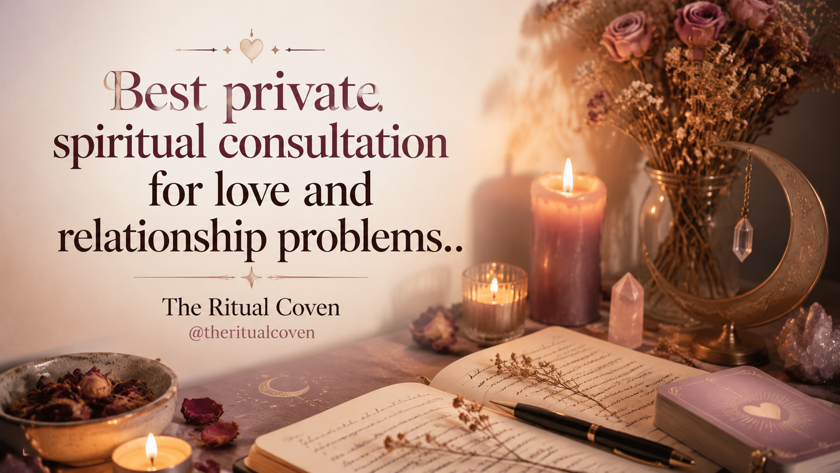 Best private spiritual consultation for love and relationship problems.