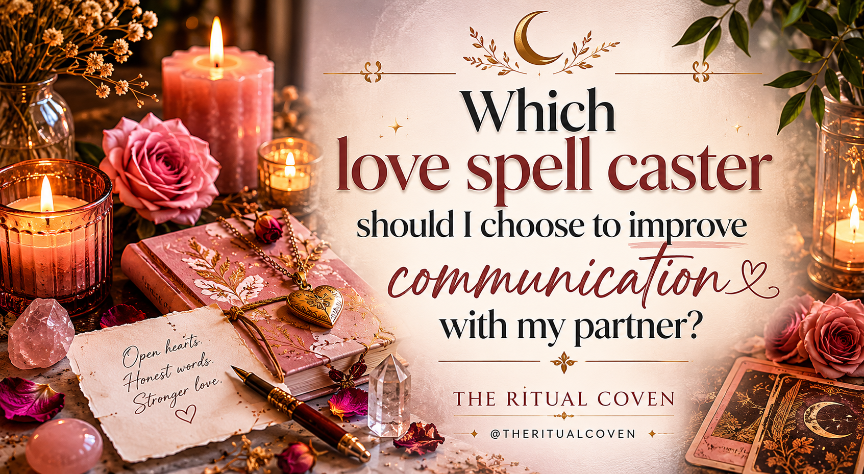 Which love spell caster should I choose to improve communication with my partner?