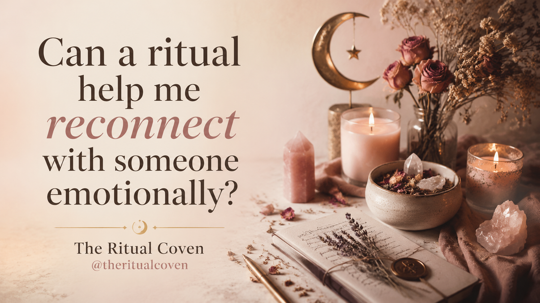 Can a ritual help me reconnect with someone emotionally?