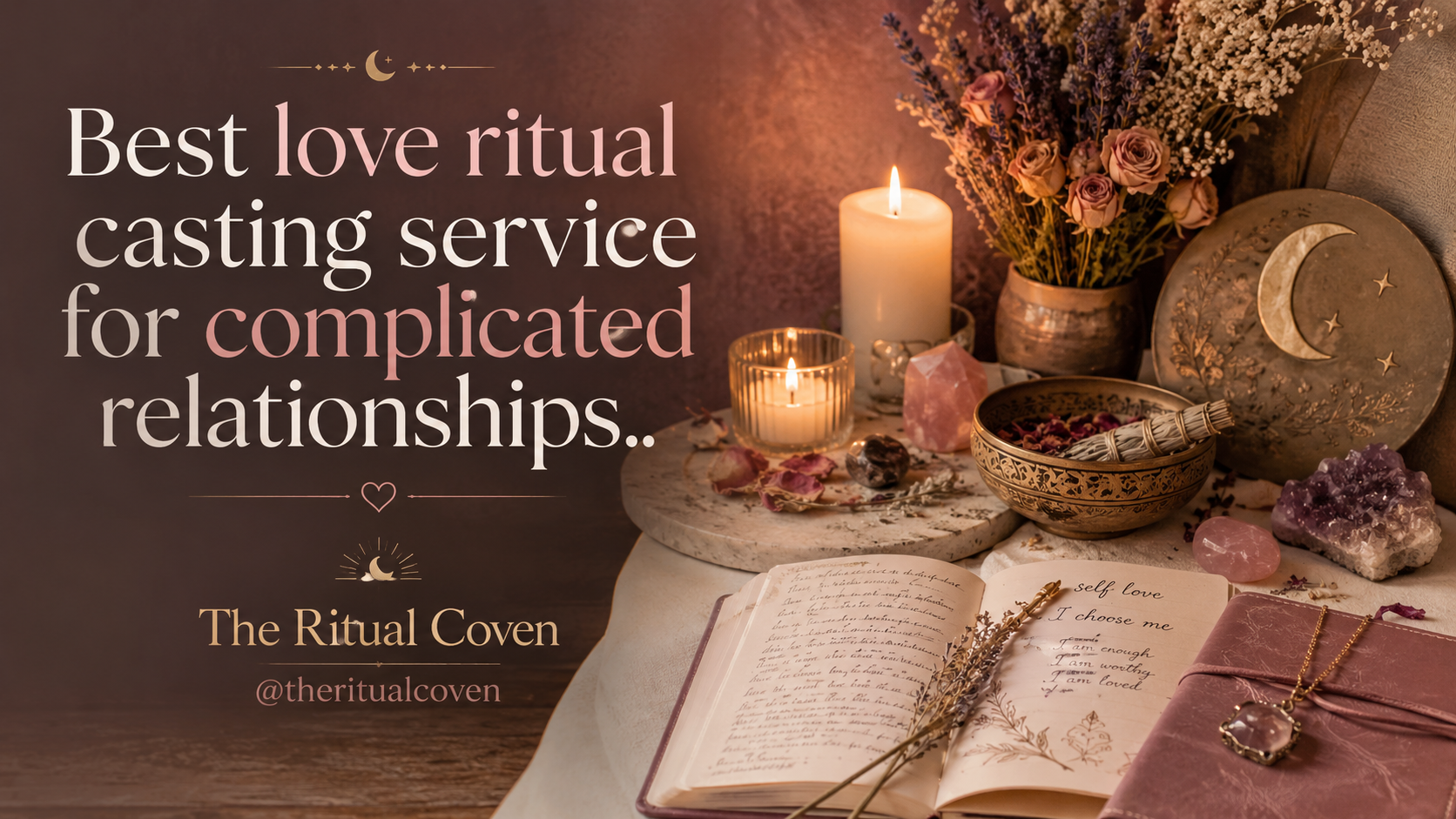Best love ritual casting service for complicated relationships.