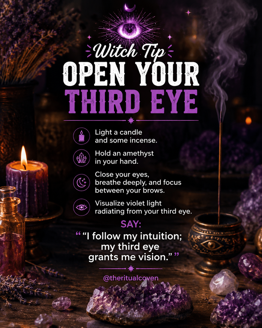 Witch Tip - Open your third eye