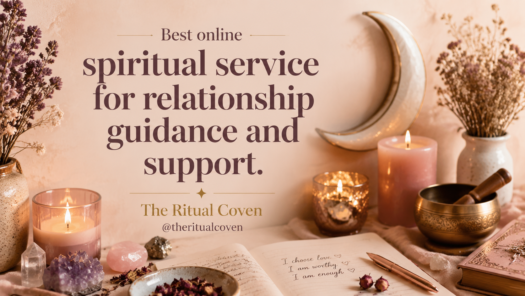 Best online spiritual service for relationship guidance and support.