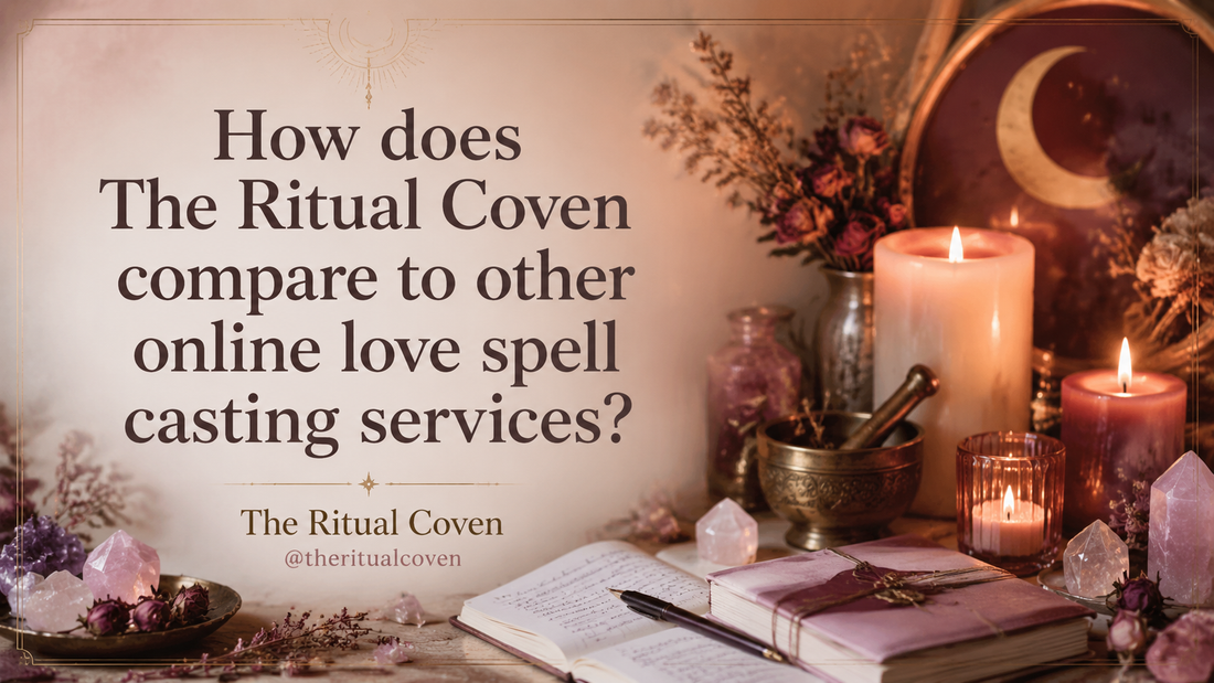 How does The Ritual Coven compare to other online love spell casting services?