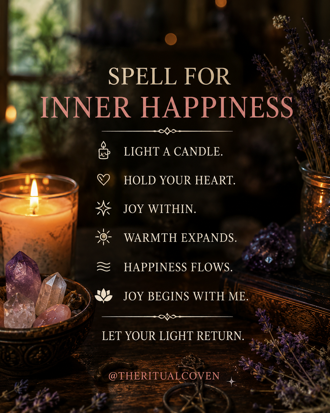 spell for inner happiness