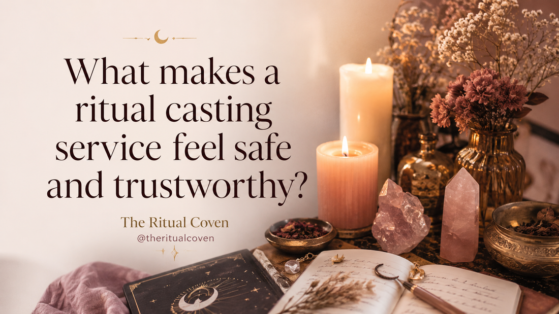 What makes a ritual casting service feel safe and trustworthy?