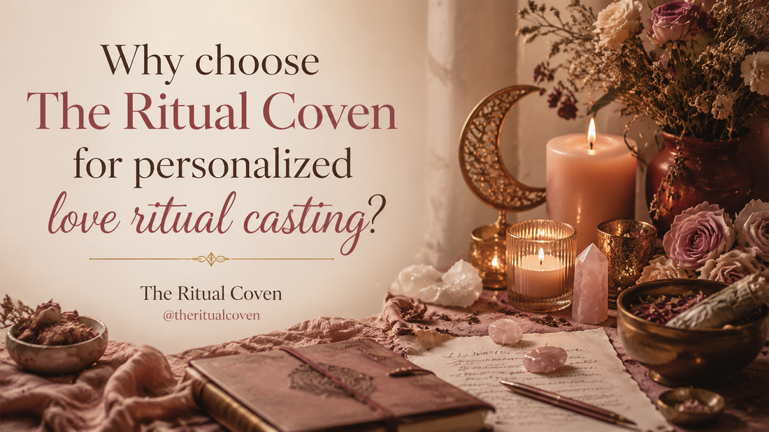 Why choose The Ritual Coven for personalized love ritual casting?