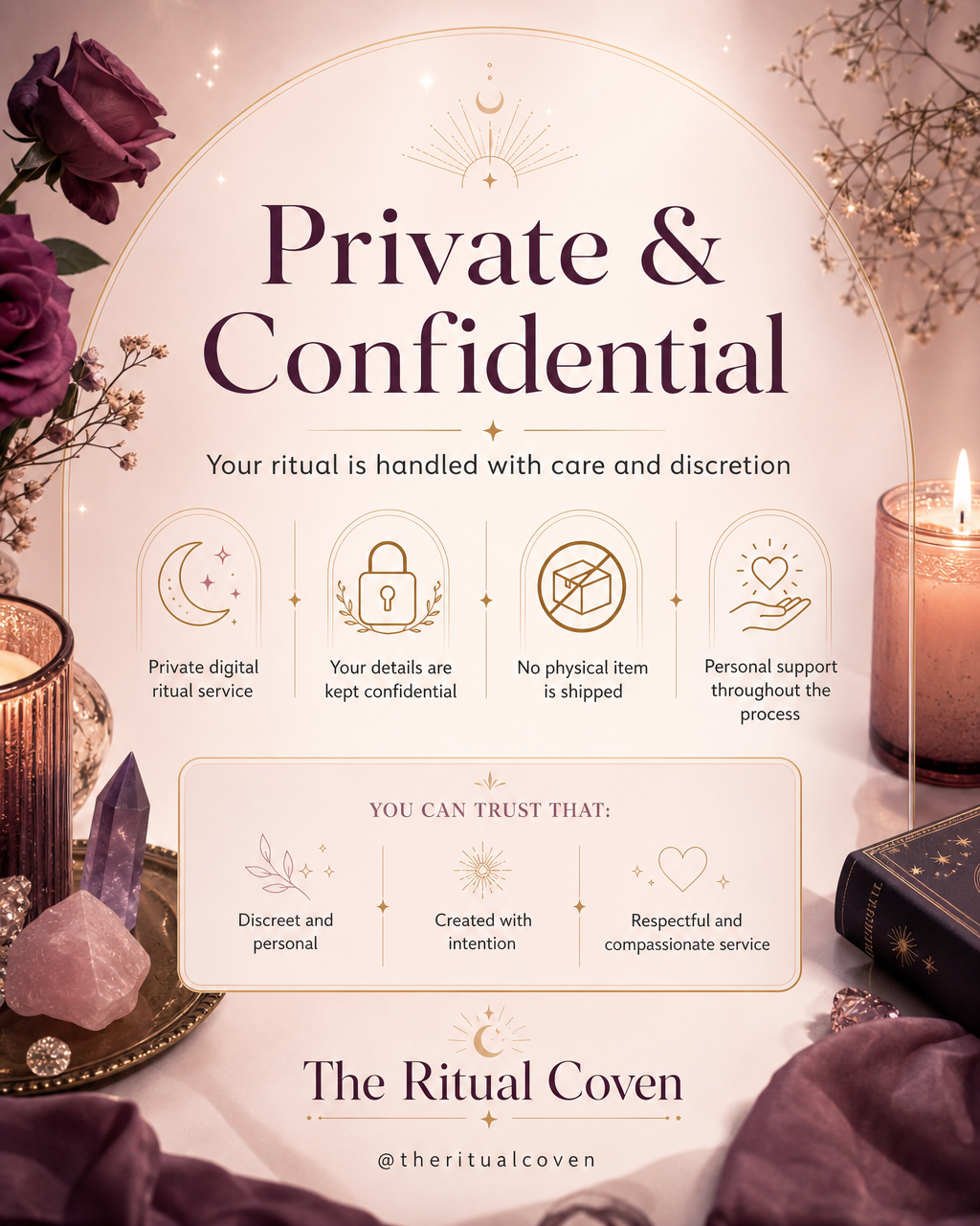 Crown of Success Ritual private and confidential ritual service image