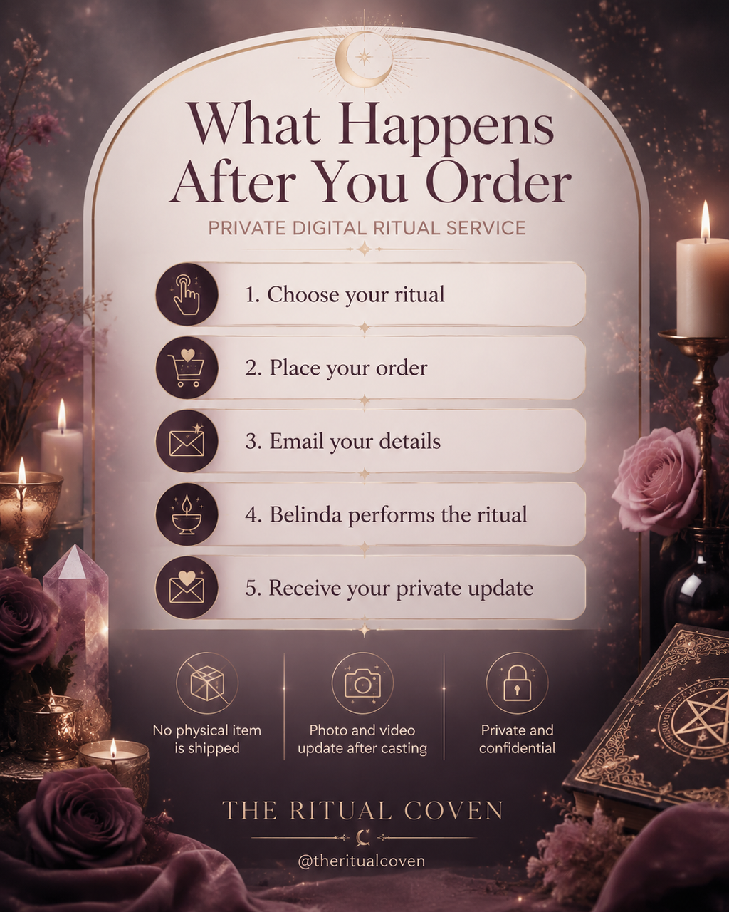Black Magic Curse Ritual what happens after you order ritual service image