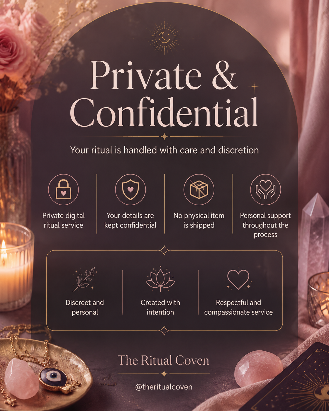 Evil Eye Removal Ritual private and confidential ritual service image