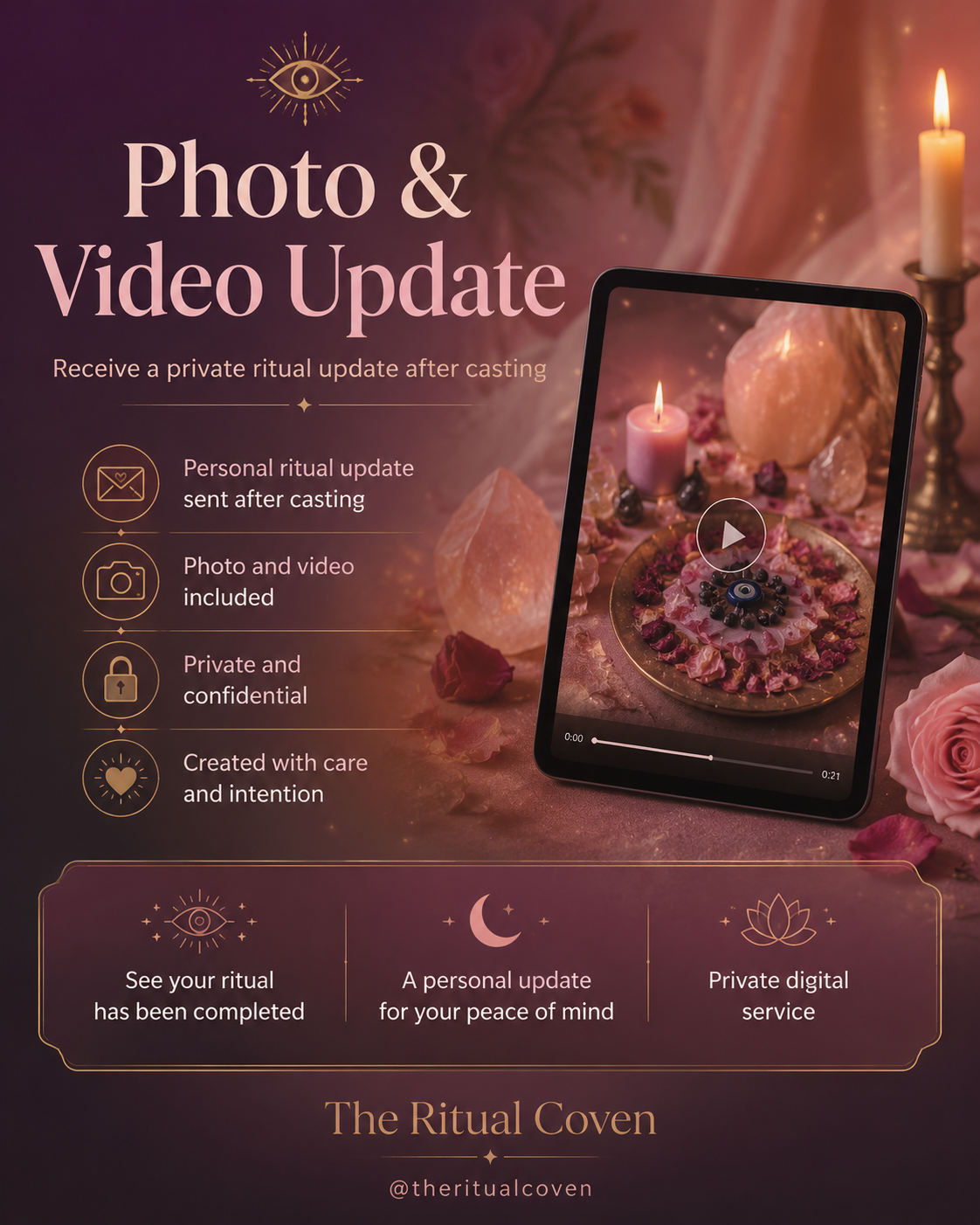 Evil Eye Removal Ritual photo and video ritual update image