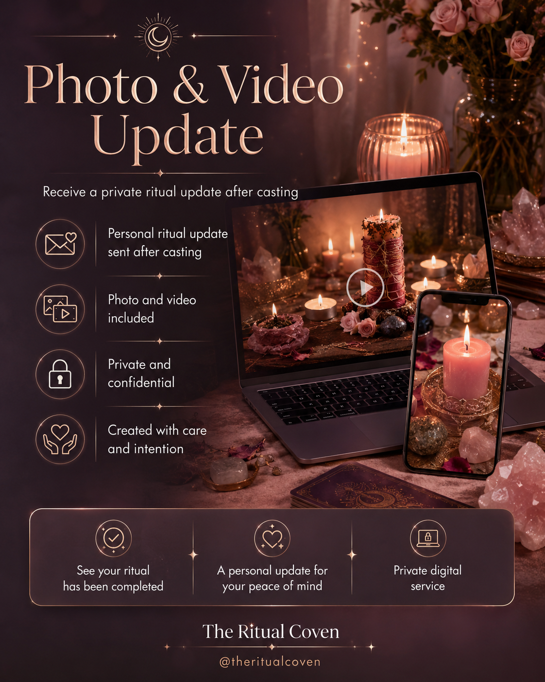 Truth Reveal in Love Ritual photo and video ritual update image