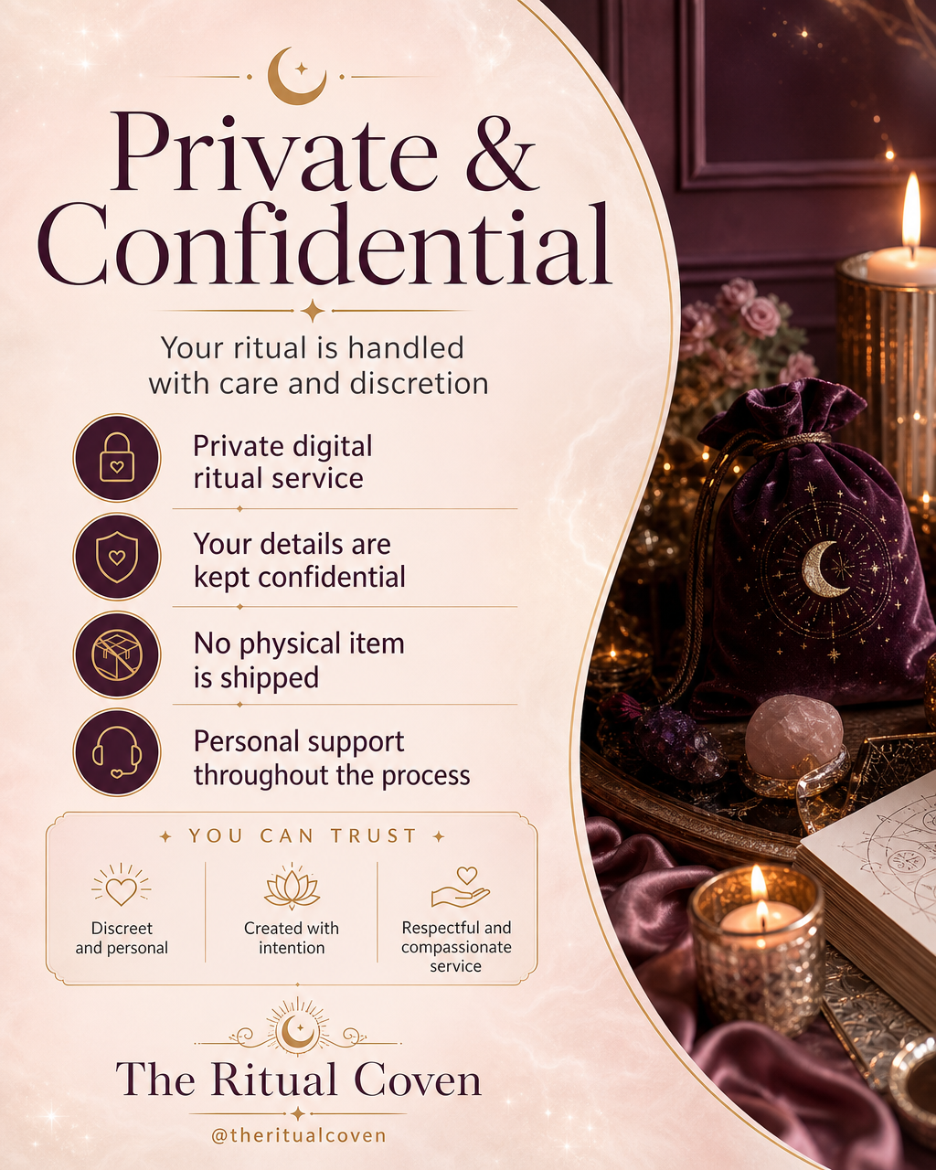 Social Media Unblock/Unban Me Ritual private and confidential ritual service image