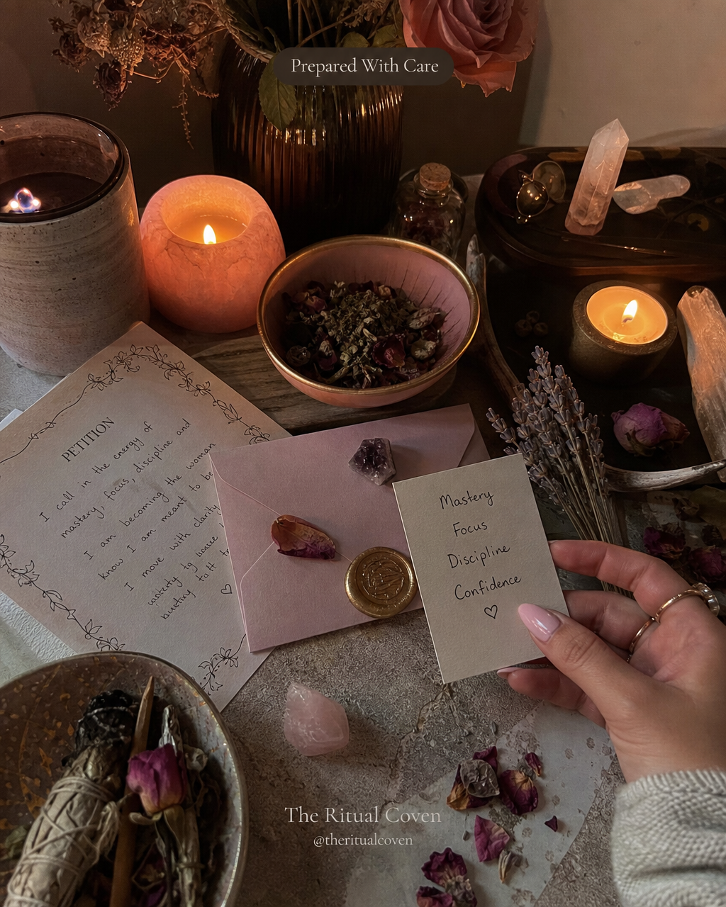 Master Any Skill Ritual realistic ritual scene by The Ritual Coven