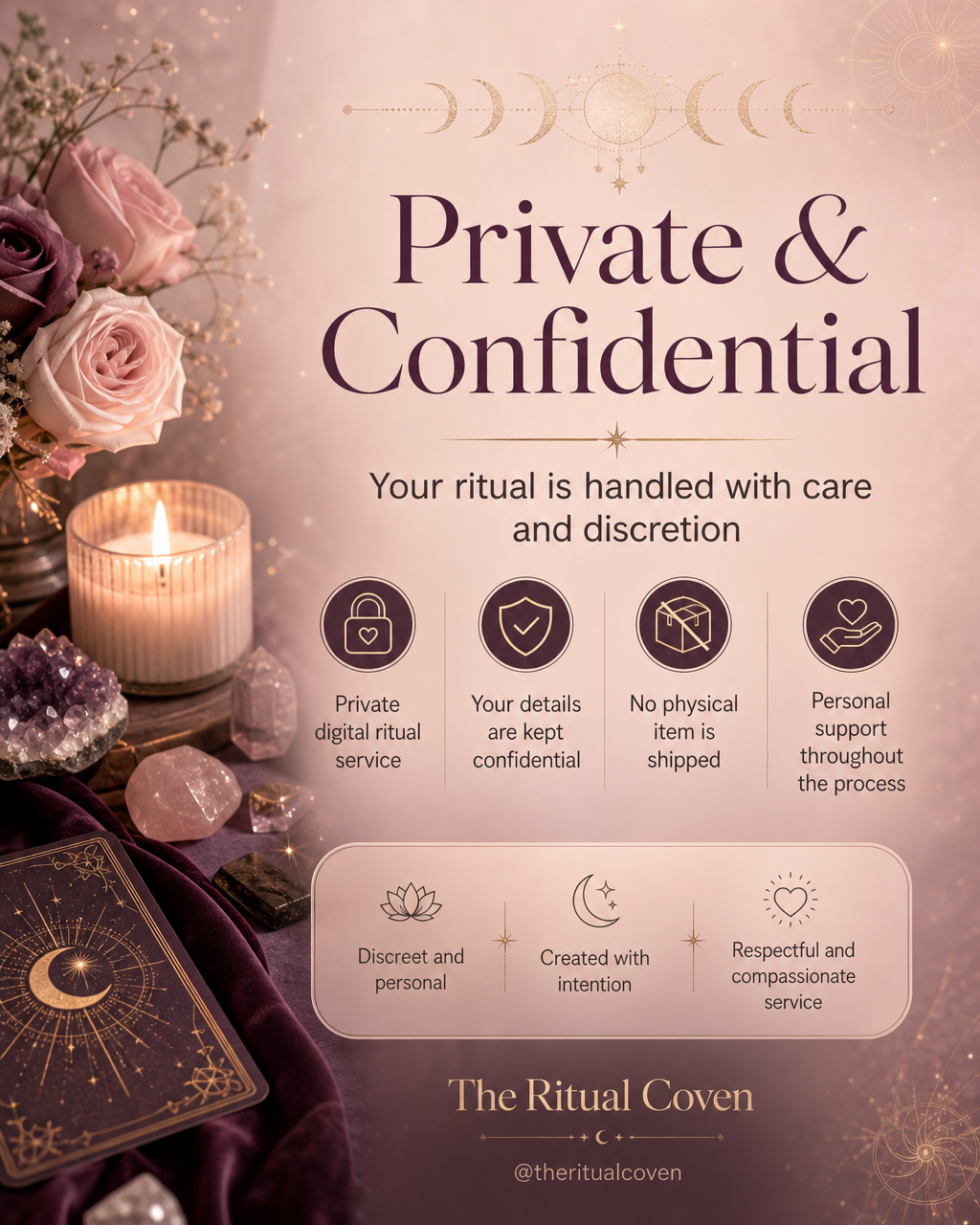 Third Eye Awakening & Intuition Boost Ritual private and confidential ritual service image