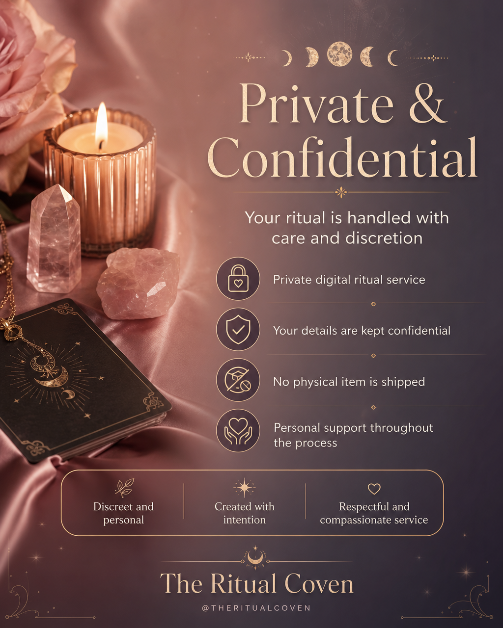 Negotiation Power & Better Deals Ritual private and confidential ritual service image
