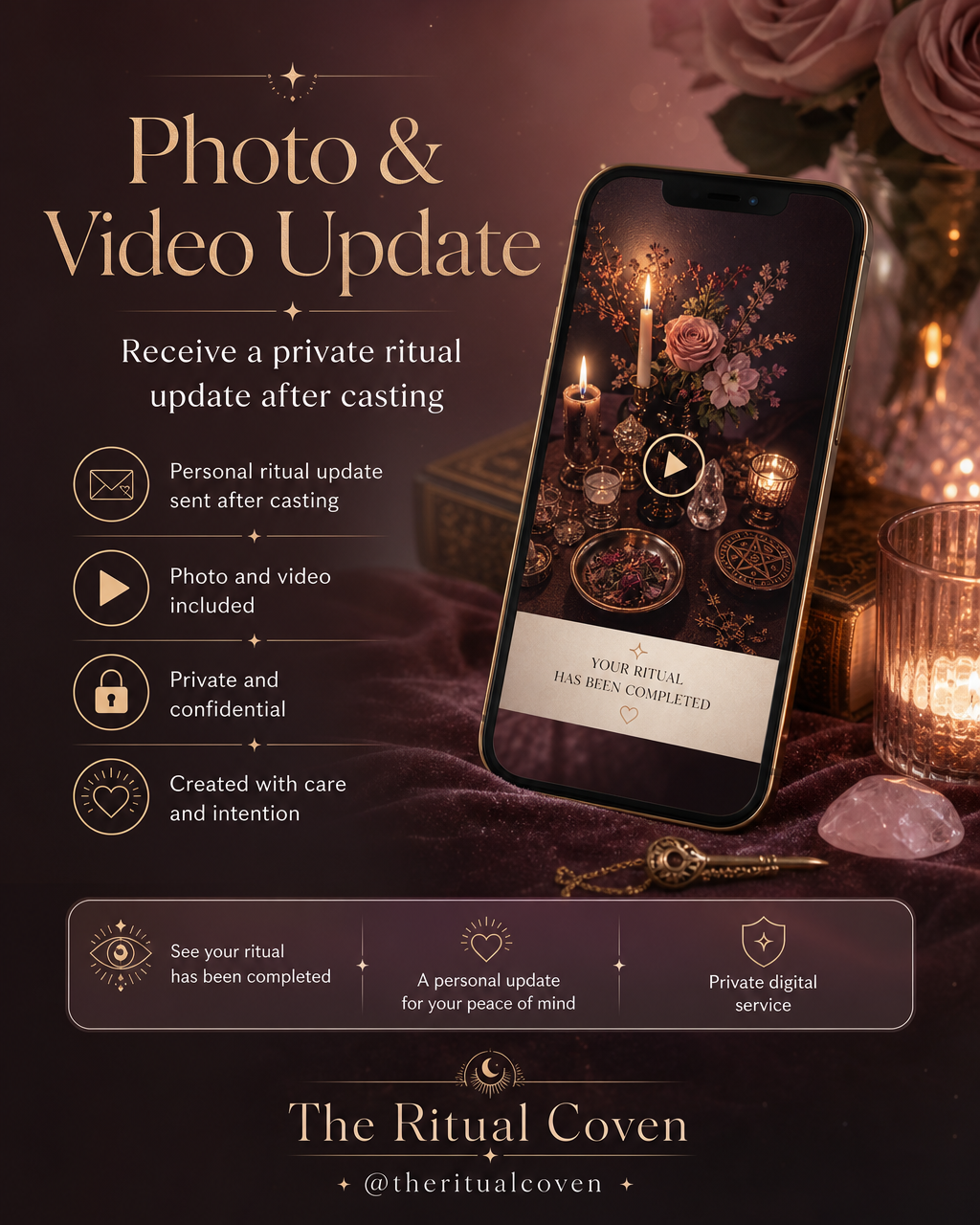 Algorithm Luck & Shadowban Lift Ritual photo and video ritual update image