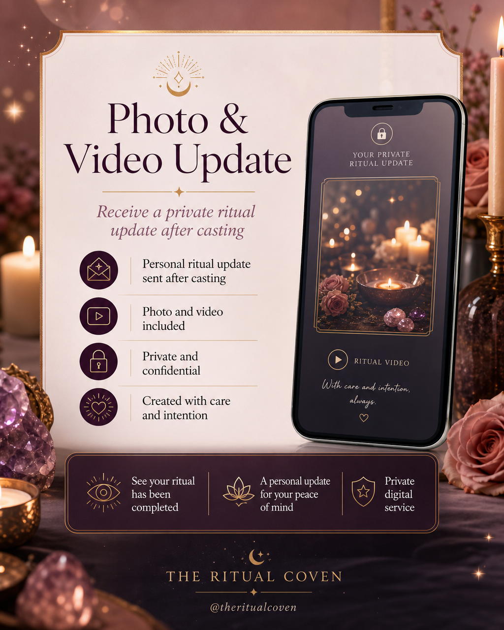 Call Me Now Ritual photo and video ritual update image