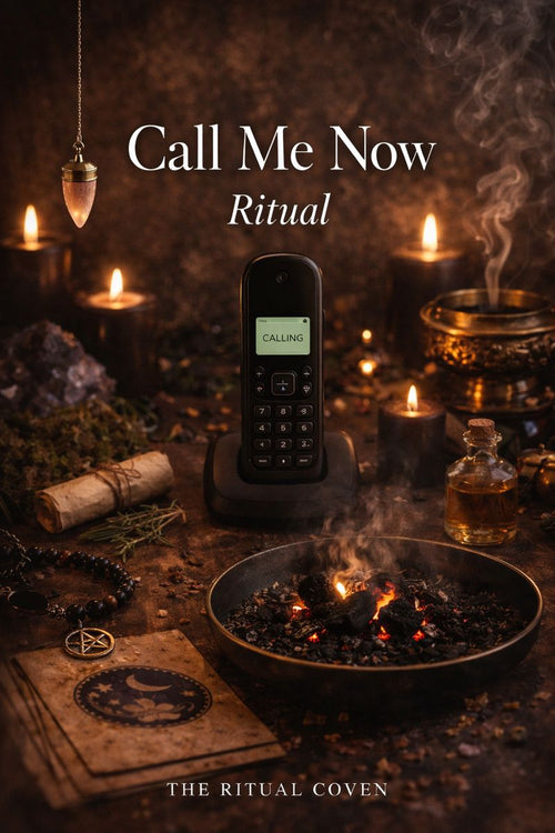 Call Me Now Ritual for phone communication, emotional clarity, and spiritual reconnection by The Ritual Coven