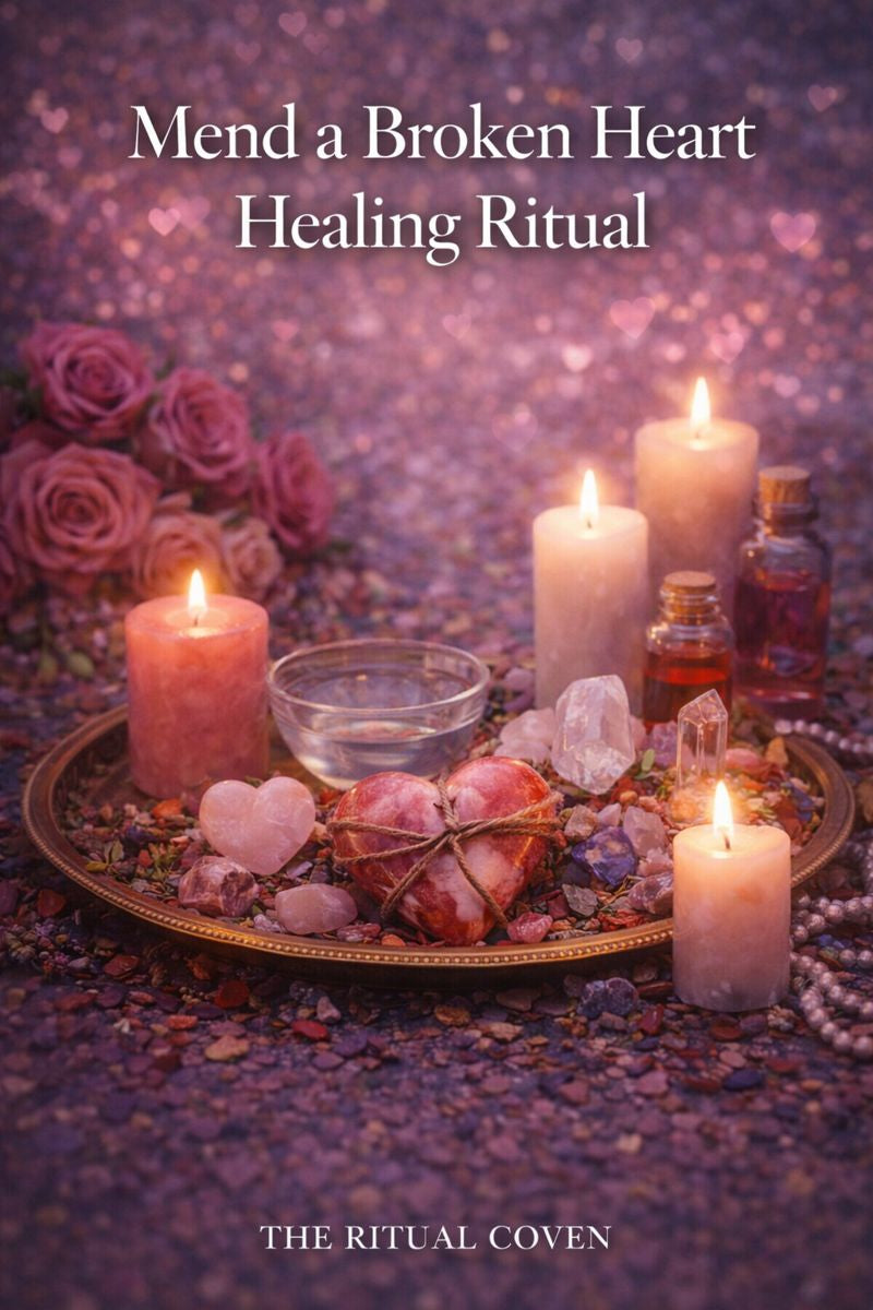 Mend a Broken Heart.  Healing Ritual