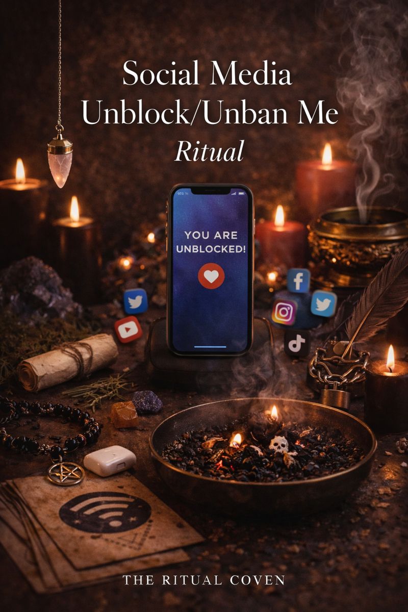 Social Media UnblockUnban Me Ritual
