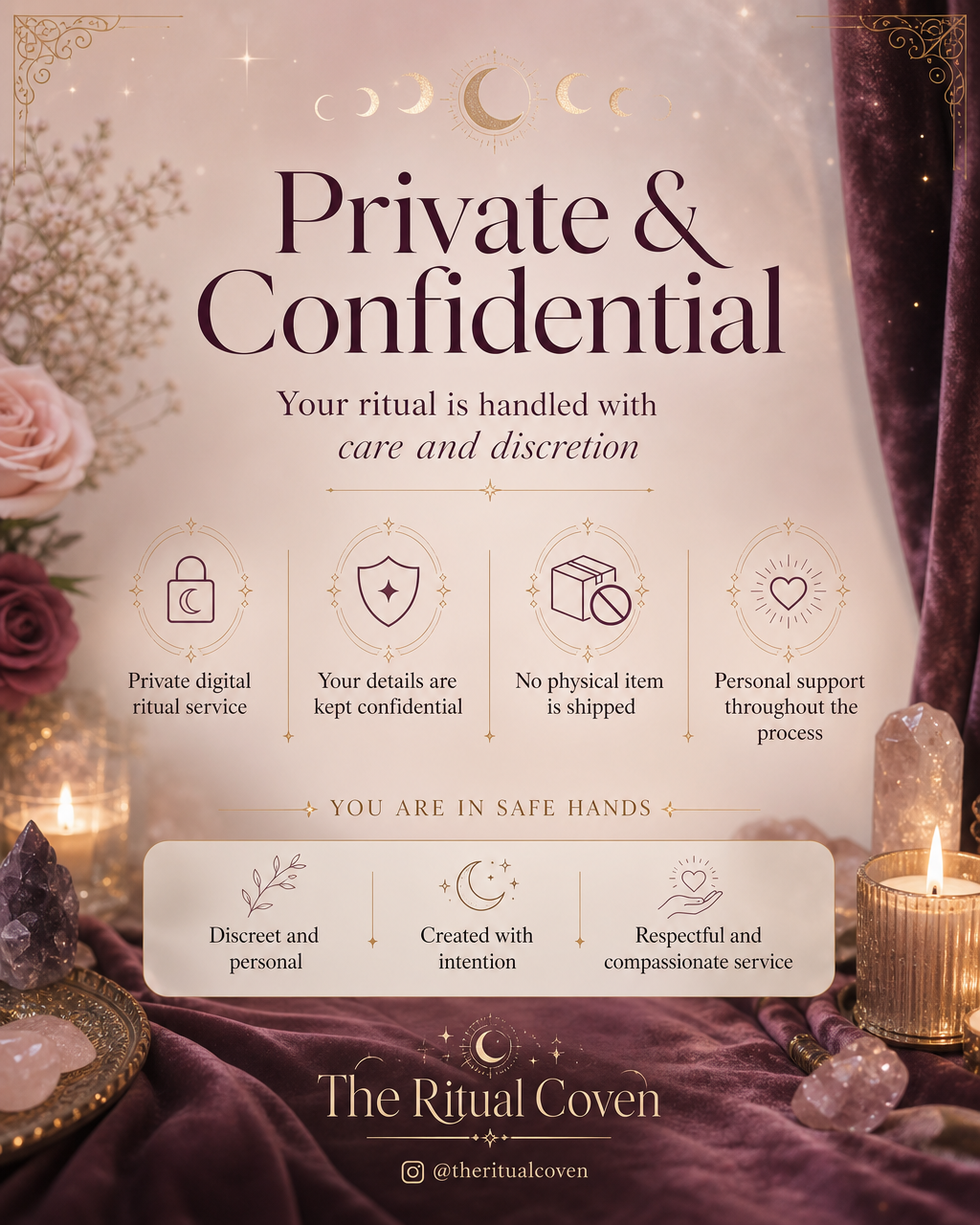 Algorithm Luck & Shadowban Lift Ritual private and confidential ritual service image