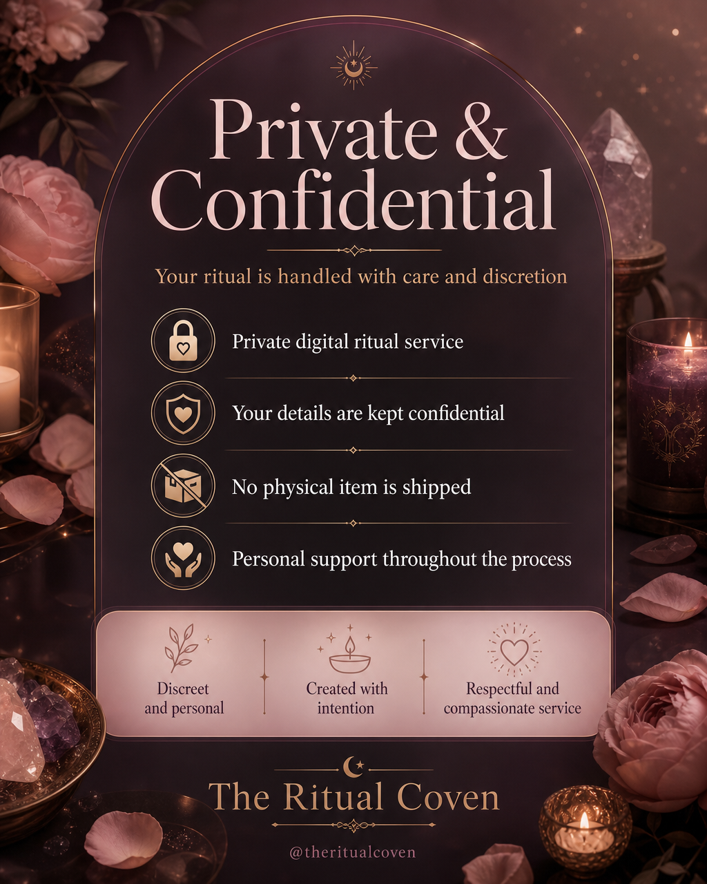 Influencer Growth & Brand Deals Magnet Ritual private and confidential ritual service image