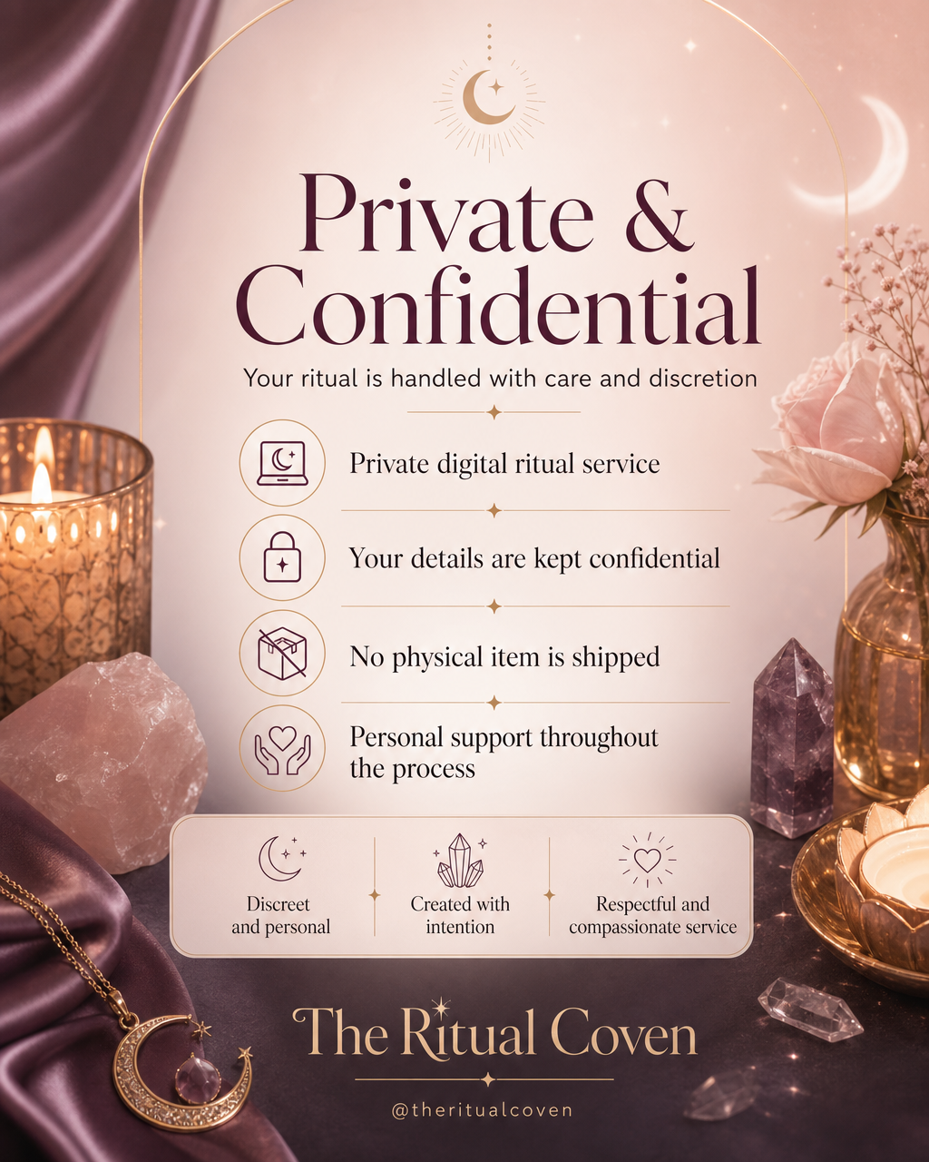 Rival Influence Removal Ritual private and confidential ritual service image