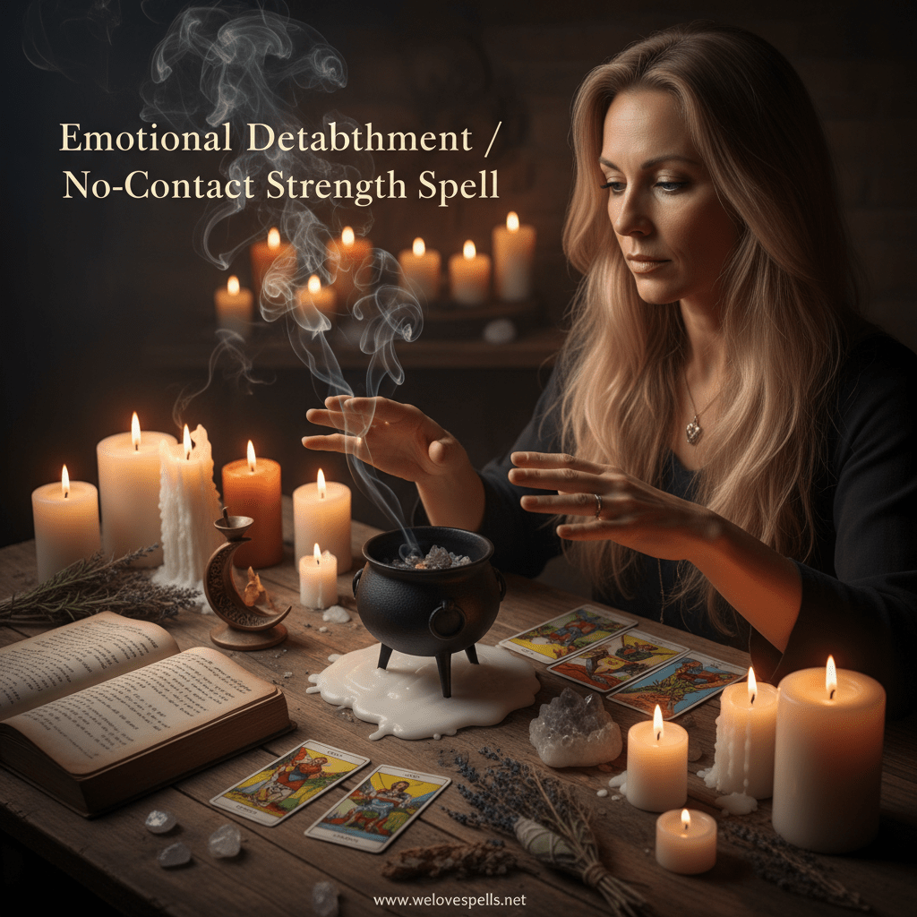 Emotional Detachment / No - Contact Strength Ritual - Ritual Coven