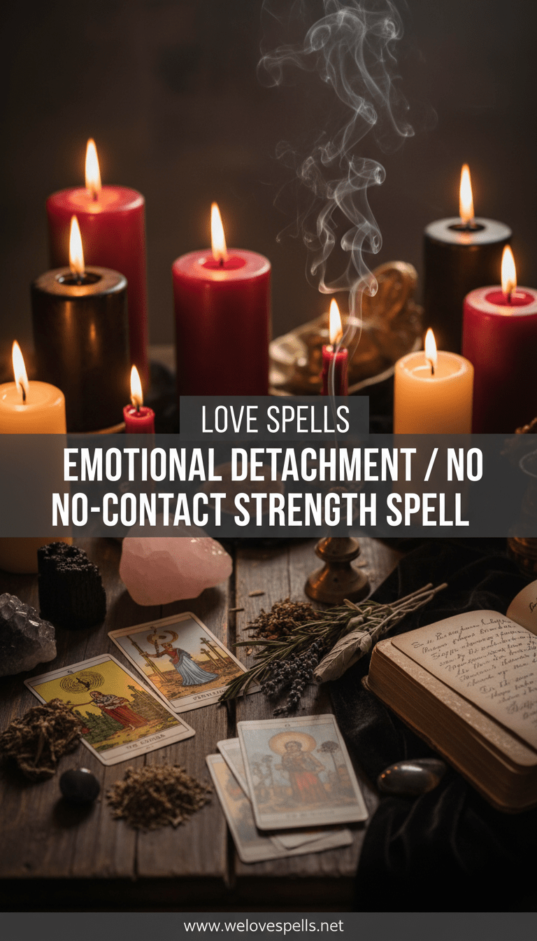 Emotional Detachment / No - Contact Strength Ritual - Ritual Coven