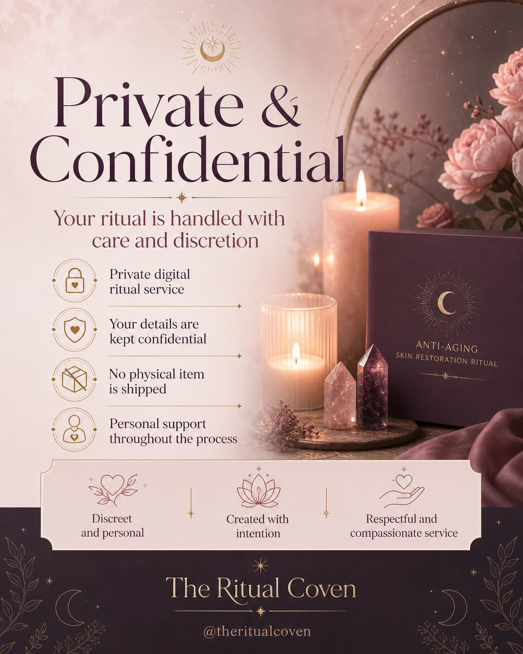 Anti-Aging Skin Restoration Ritual private and confidential ritual service image