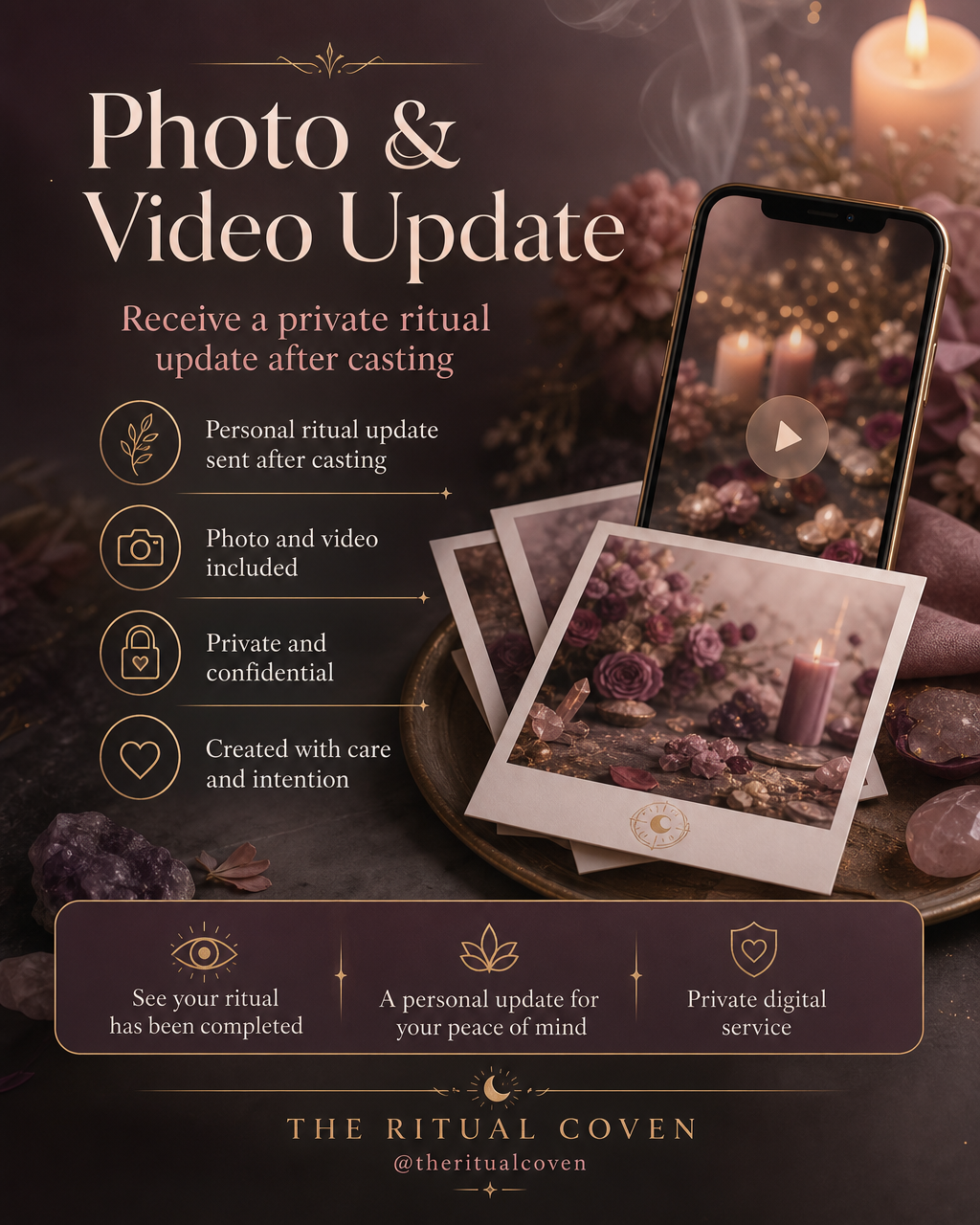 Engagement Green Light Ritual photo and video ritual update image