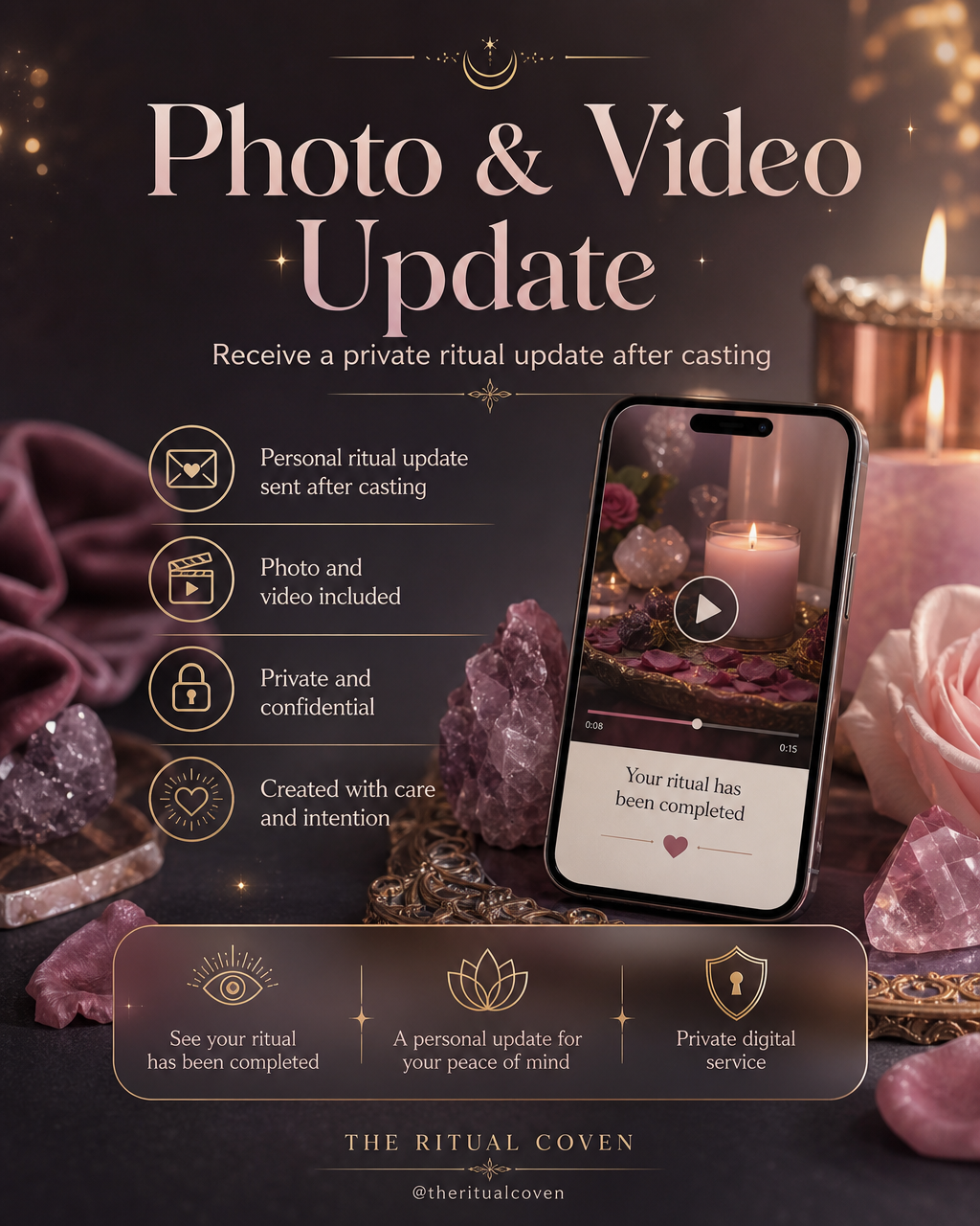 Mercury Retrograde Shield Ritual photo and video ritual update image