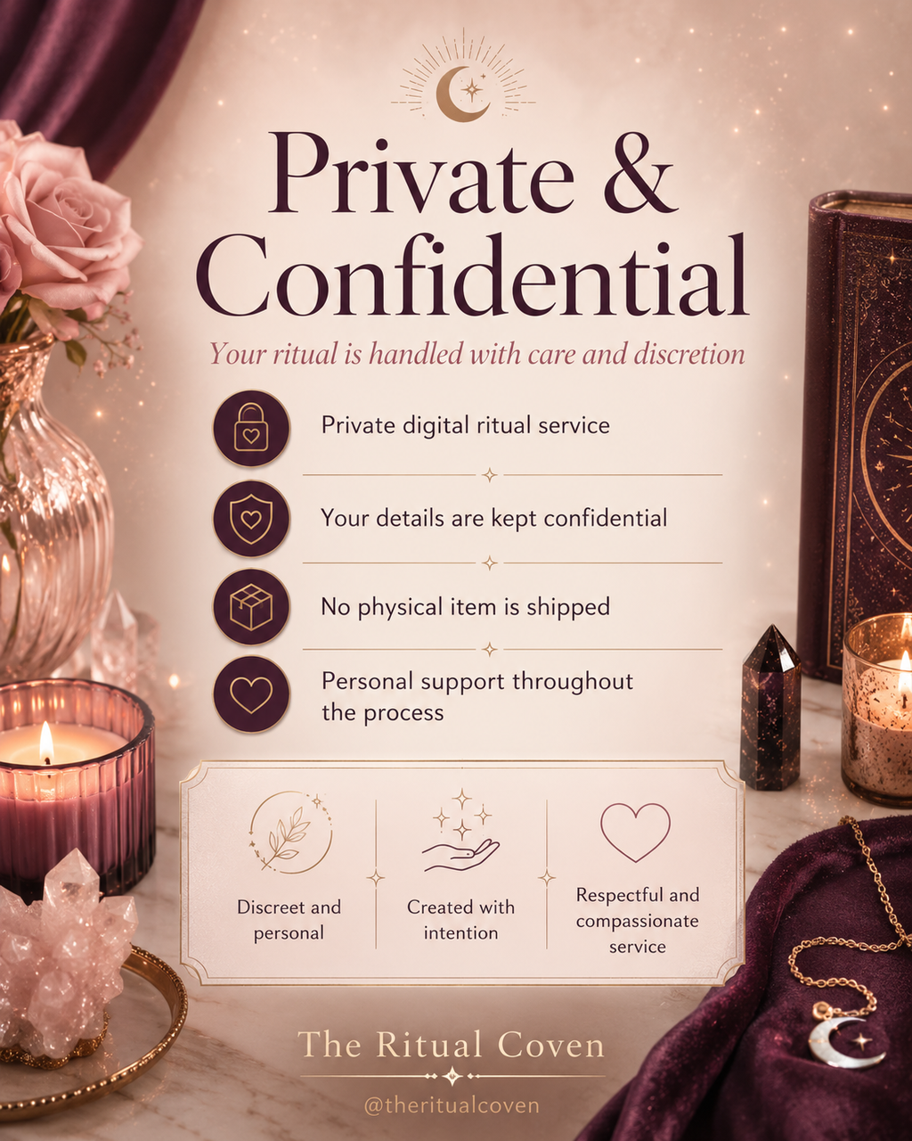 Increase Popularity Win Friends Ritual private and confidential ritual service image