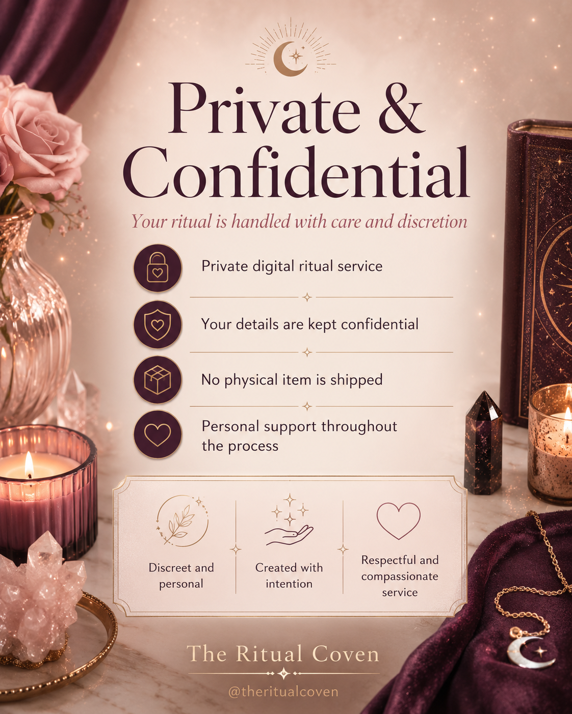 Increase Popularity Win Friends Ritual private and confidential ritual service image