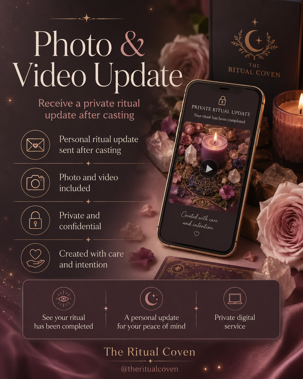 Triple Cast Aura Cleansing Ritual photo and video ritual update image