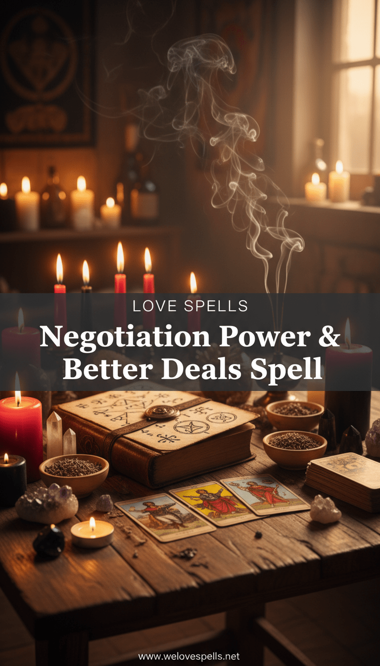 Negotiation Power & Better Deals Ritual - Ritual Coven