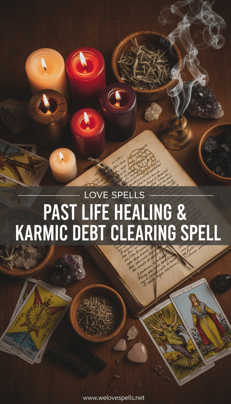Past Life Healing & Karmic Debt Clearing Ritual - Ritual Coven