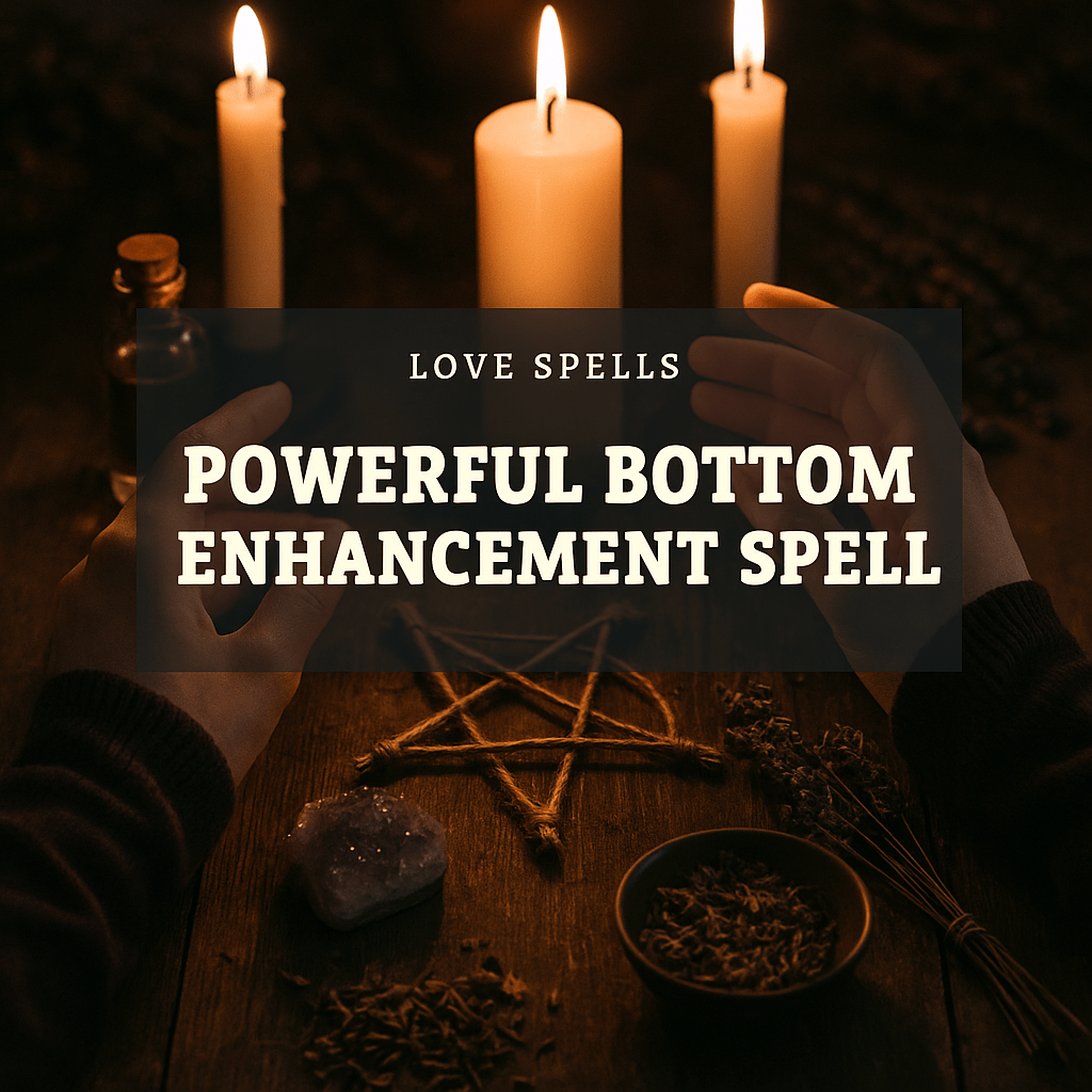 Powerful Bottom Enhancement Ritual - Ritual Coven