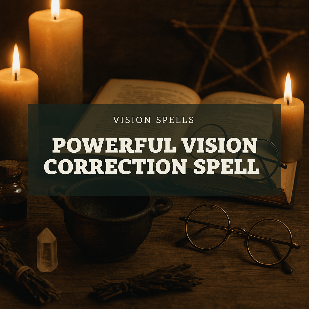 Powerful Vision Correction Ritual - Ritual Coven