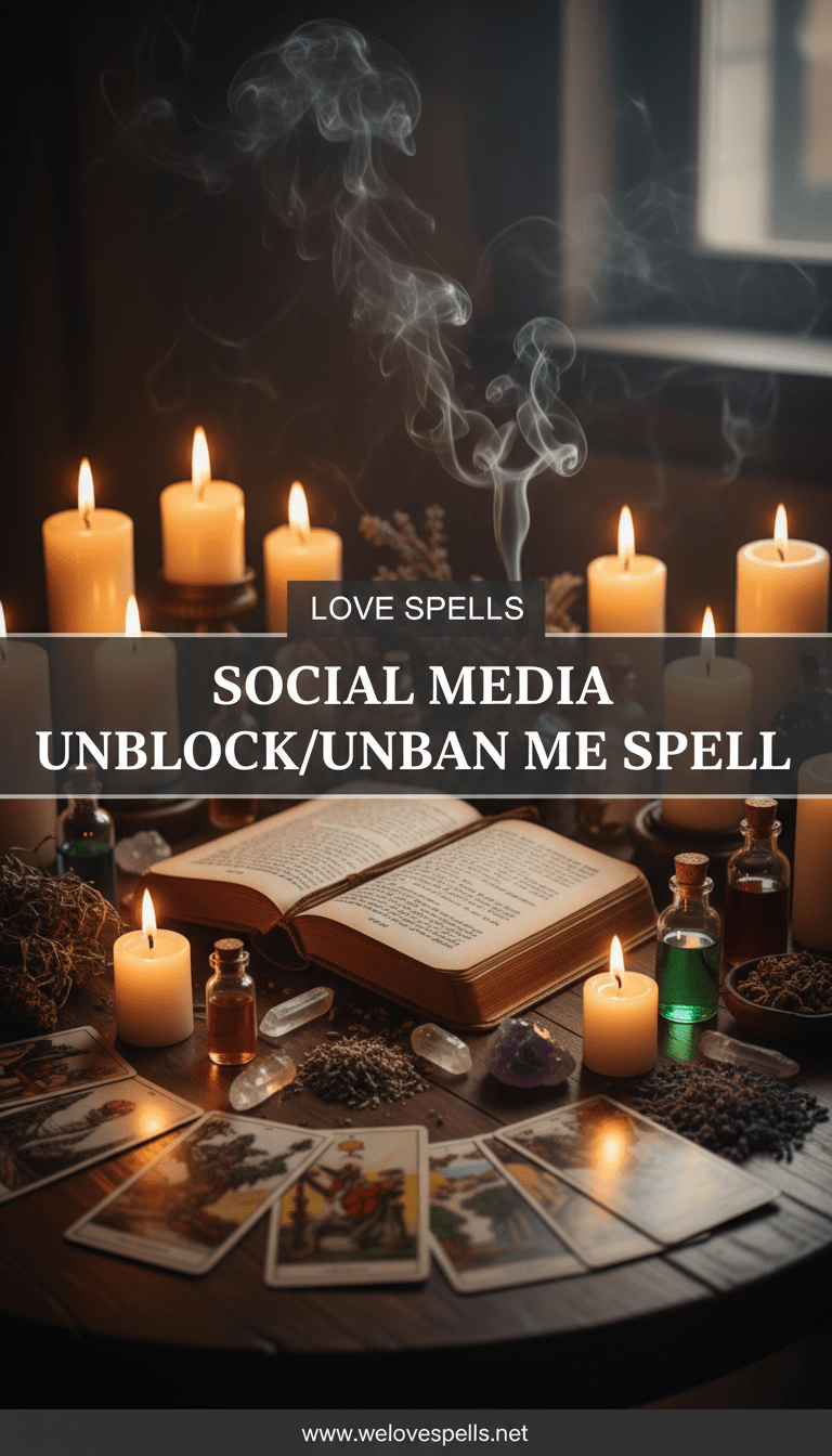 Social Media Unblock/Unban Me Ritual - Ritual Coven