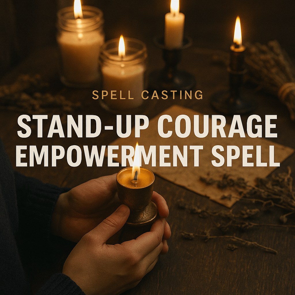 Stand - Up Courage Empowerment Ritual - Ritual Coven