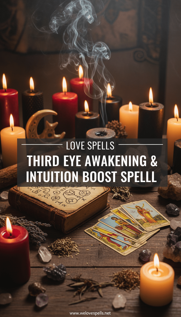 Third Eye Awakening & Intuition Boost Ritual - Ritual Coven